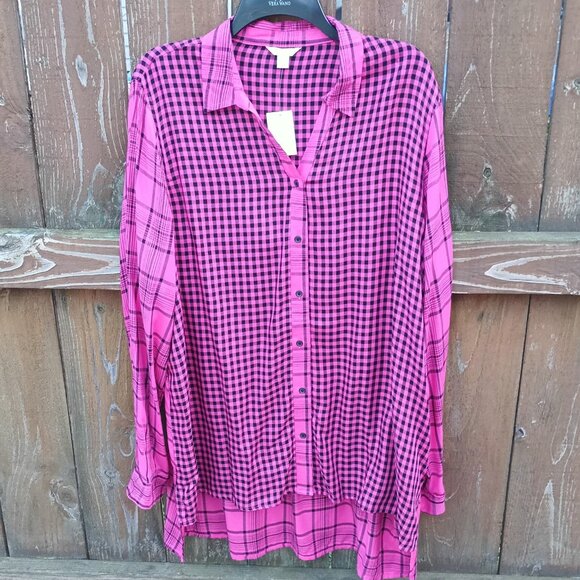 C Est. 1946 Button Down Shirt Top Sz. XL NWT - Picture 1 of 2